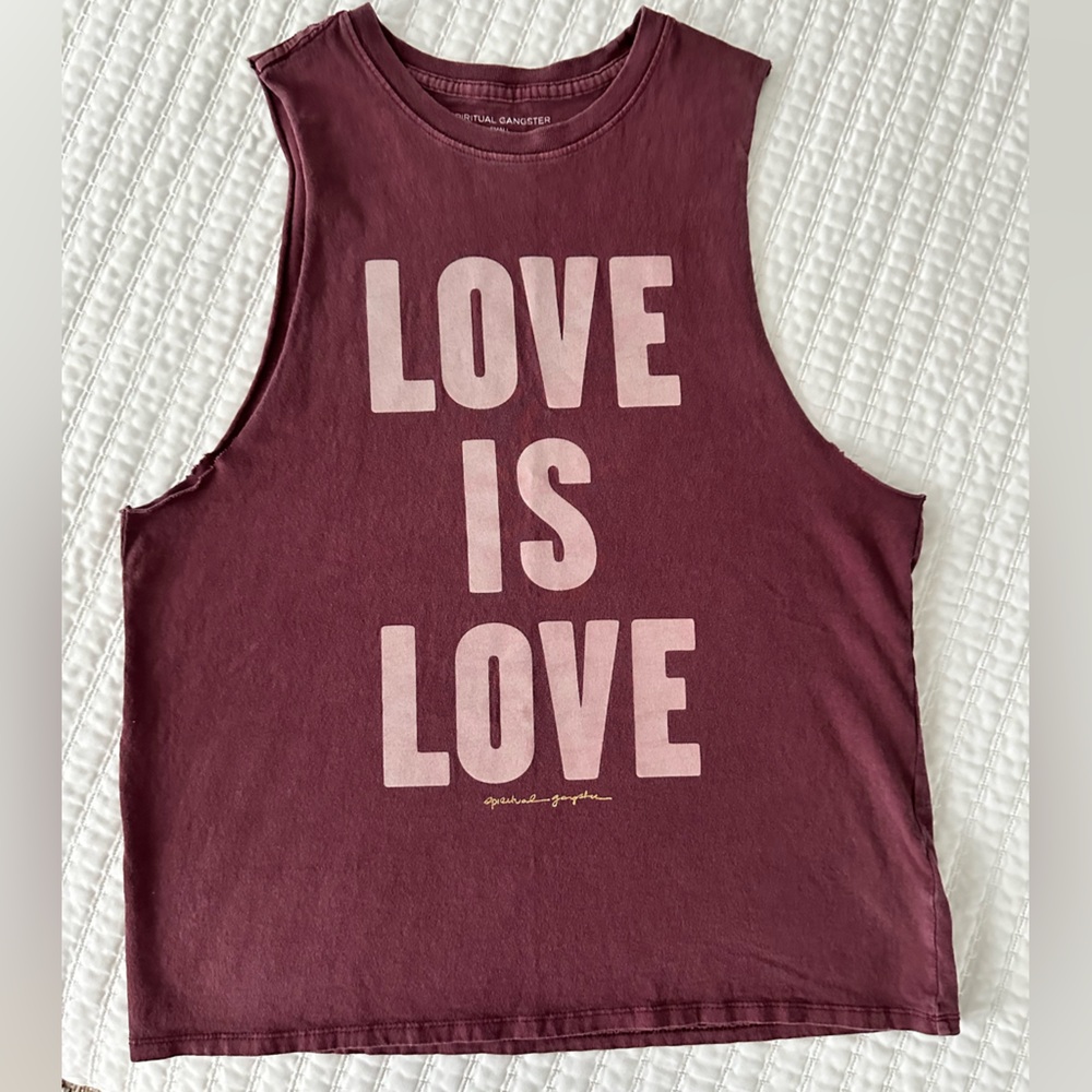 Spiritual Gangster Muscle Cropped Tee